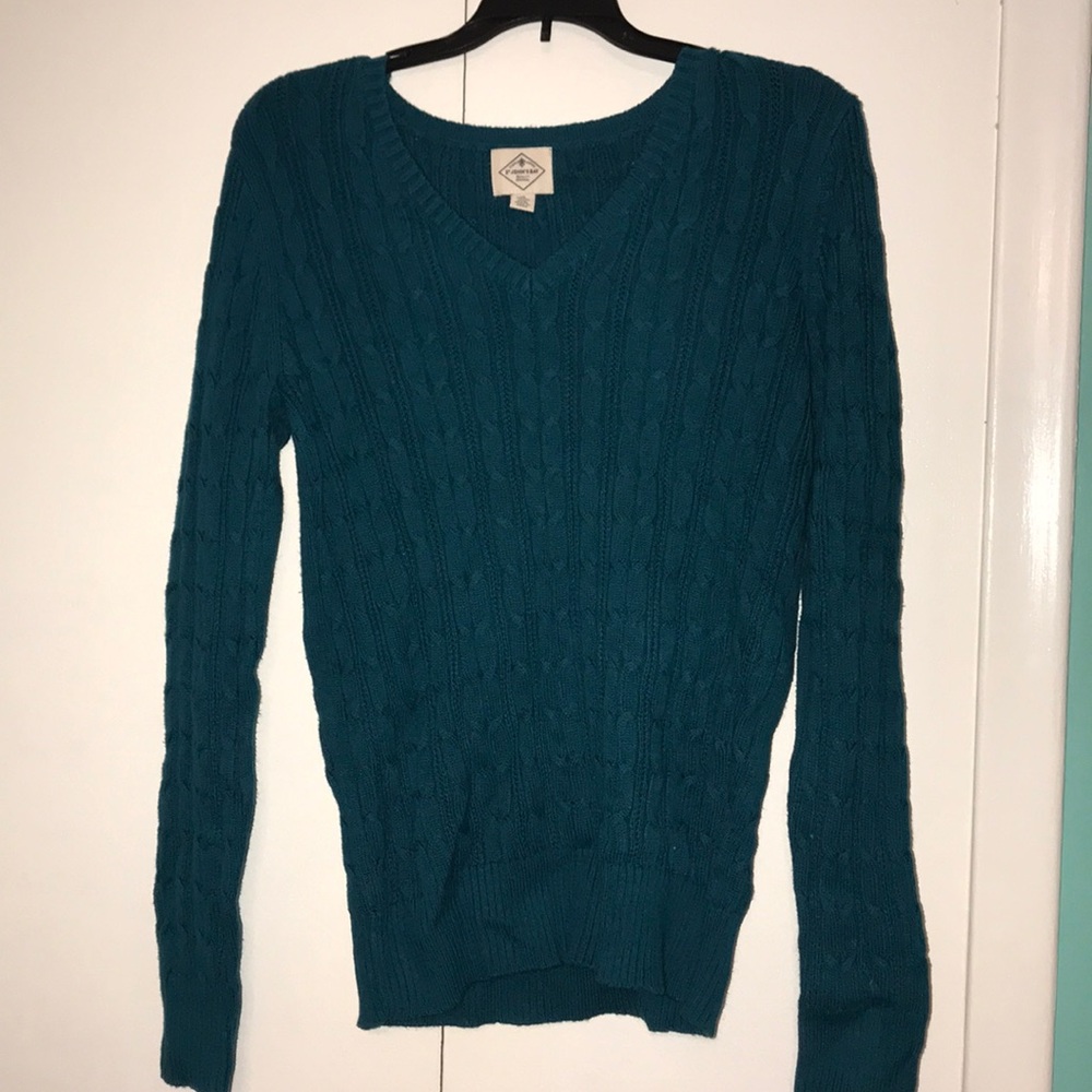 Teal blue sweater in perfect condition! Size M